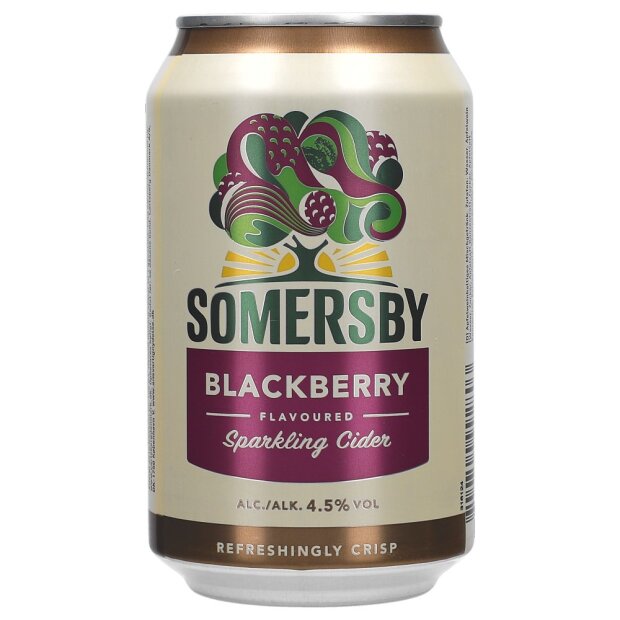 Somersby Blackberry 4,5% 24x0,33 ltr.
