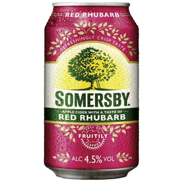 Somersby Red Rhubarb 4,5% 24x0,33 ltr.