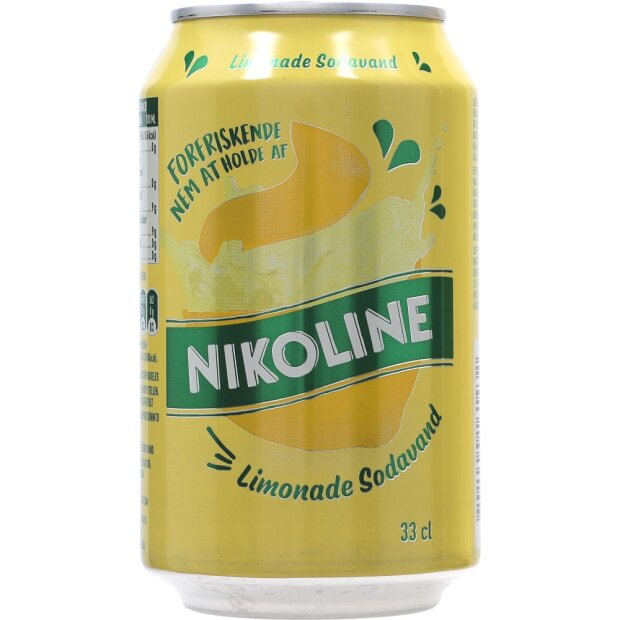 Nikoline Limonade Sodavand 24x0,33 ltr.