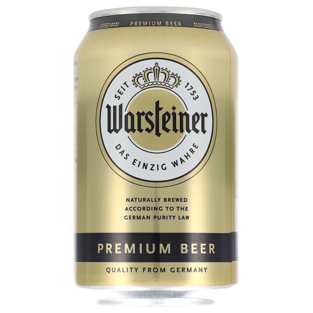 Warsteiner 4,8% 24 x 0,33 ltr.