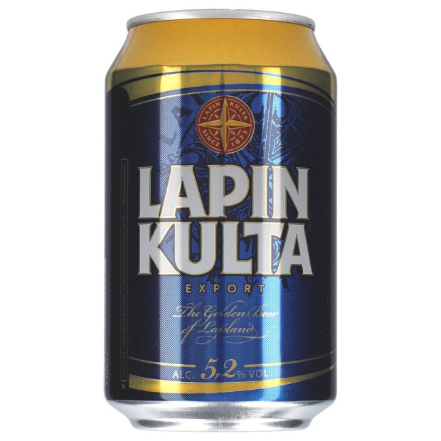 Lapin Kulta Premium 5,2% 24 x 0,33 ltr.