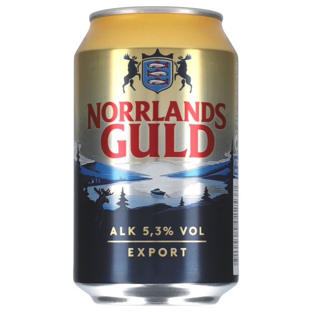 Norrlands Guld Export 5,3% 24 x 0,33 ltr.