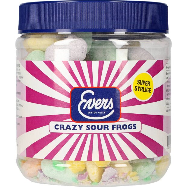 Evers Crazy Sour Frogs 800g