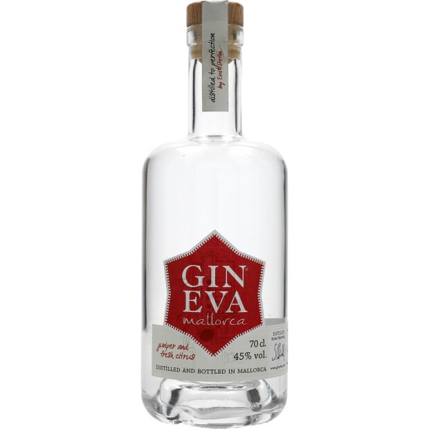 Gin Eva Mallorca 45% 0,7 ltr.
