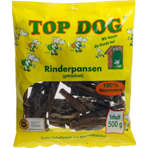 Top Dog Rinderpansen 500g