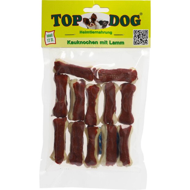 Top Dog Kauknochen mit Lamm 12er