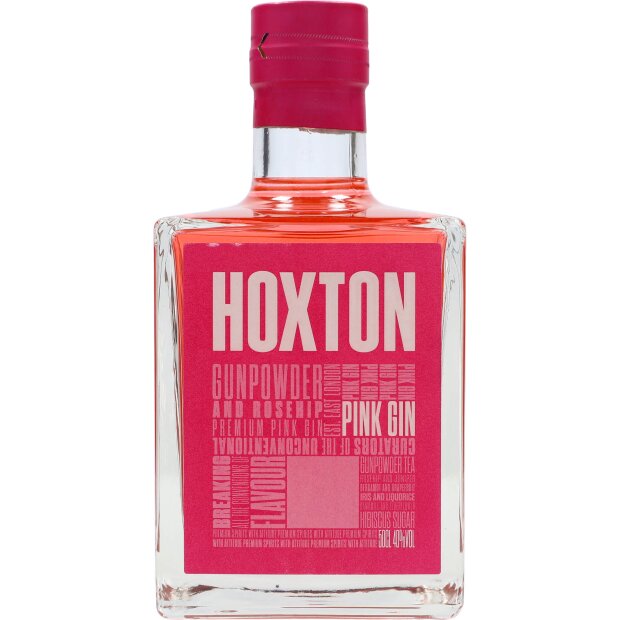 Hoxton Pink Gin 40% 0,5 ltr.