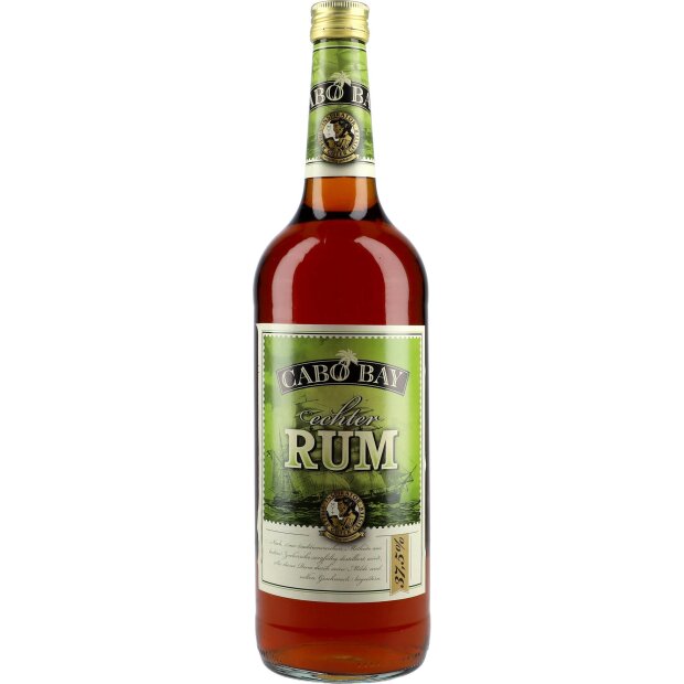 Cabo Bay Echter Rum 37,5% 1 ltr.
