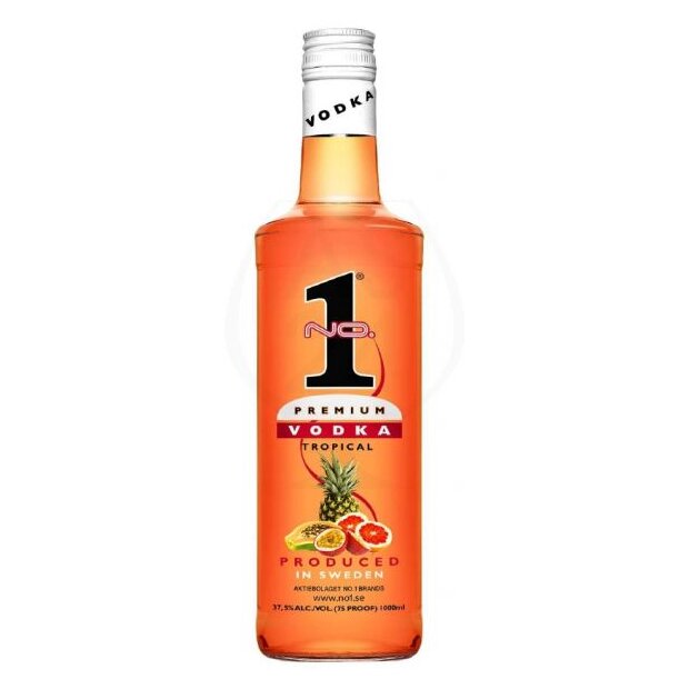 No. 1 Premium Vodka Tropical 37,5% 1 ltr.