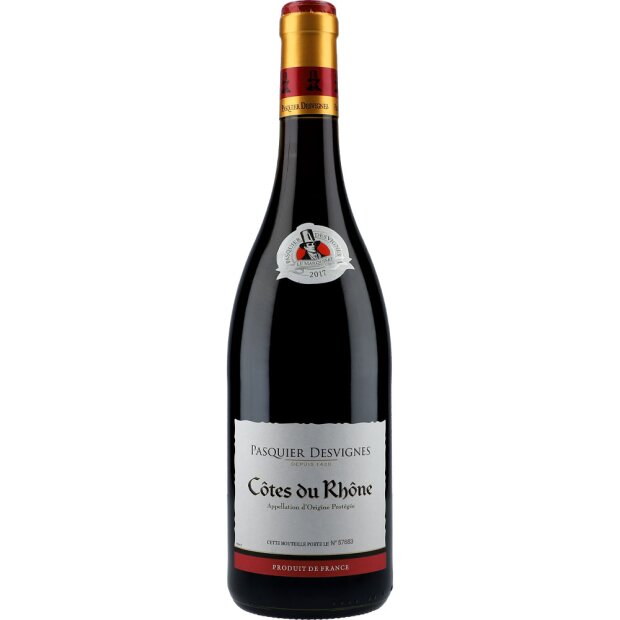 Pasquier Desvignes Côtes Du Rhône 0,75L 13,5%
