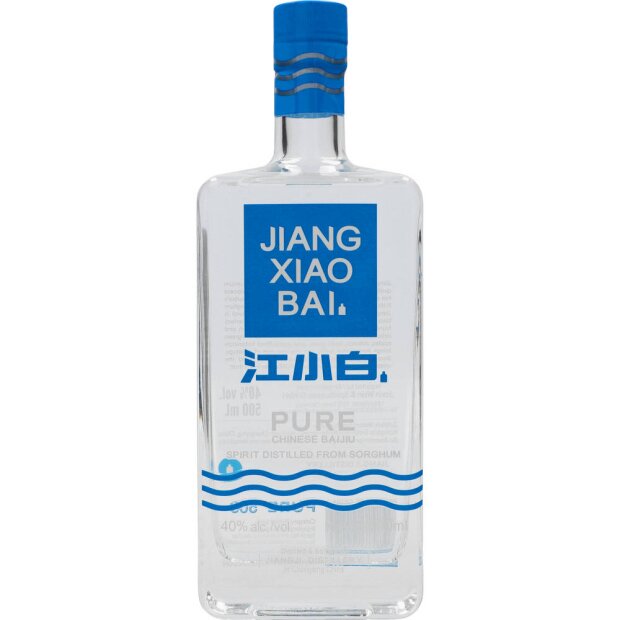 Jiangxiaobai Pure 500 40% 0,5 ltr.