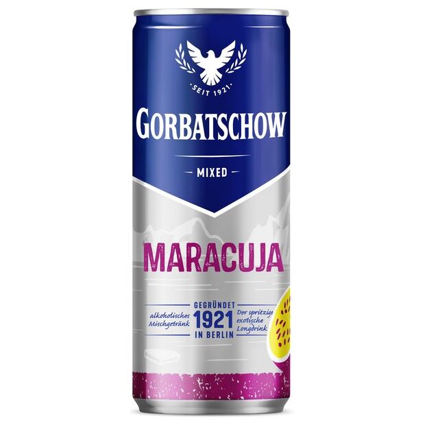 DPG Gorbatschow & Maracuja 10% 0.33 ltr.