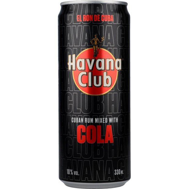 DPG Havana Club & Cola 10% 0.33 ltr.