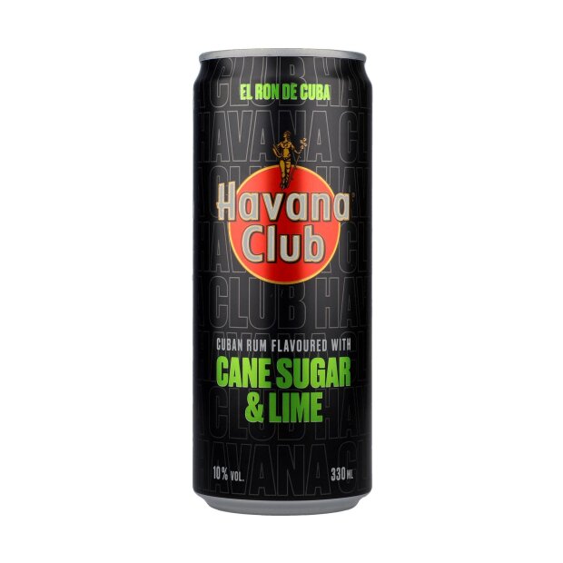 DPG Havana Club Cane Sugar & Lime 10% 0.33 ltr.