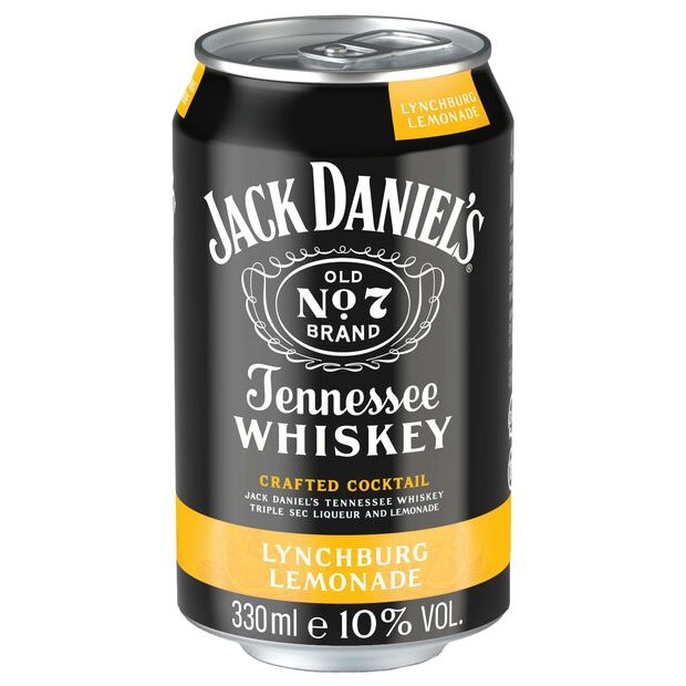 DPG Jack Daniels Lynchburg Lemonade 10% 0.33 ltr.