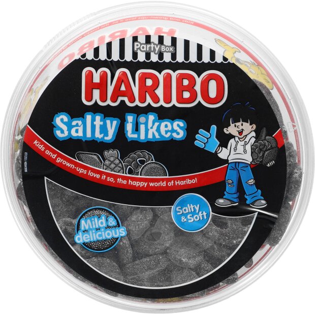 Haribo Salty Likes 800g Ds.