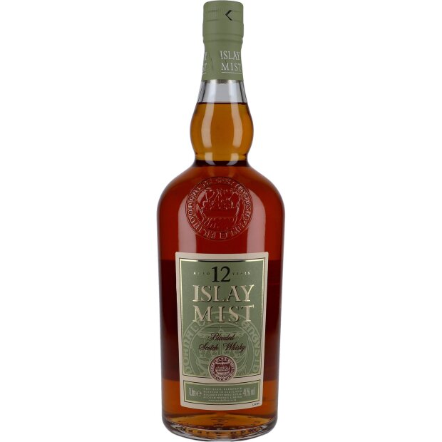 Islay Mist Blendet Scotch Whisky 12y 40% 1 ltr.