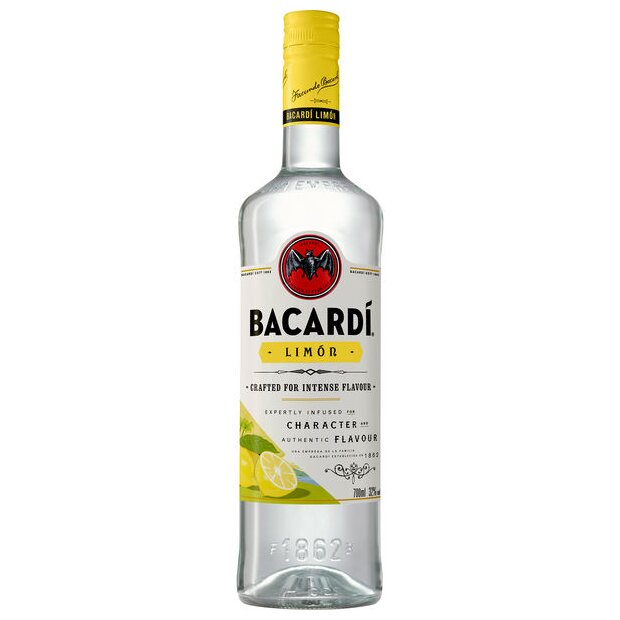 Bacardi Limon 32% 0,7 ltr.