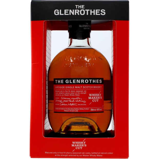 Glenrothes Whisky Makers Cut 48.8% 0,7 ltr. GH