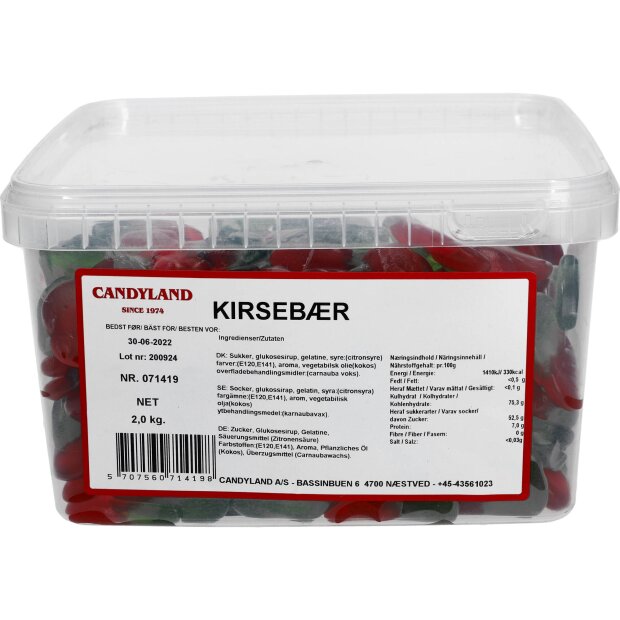 Candyland KIRSEBÆR 2 kg