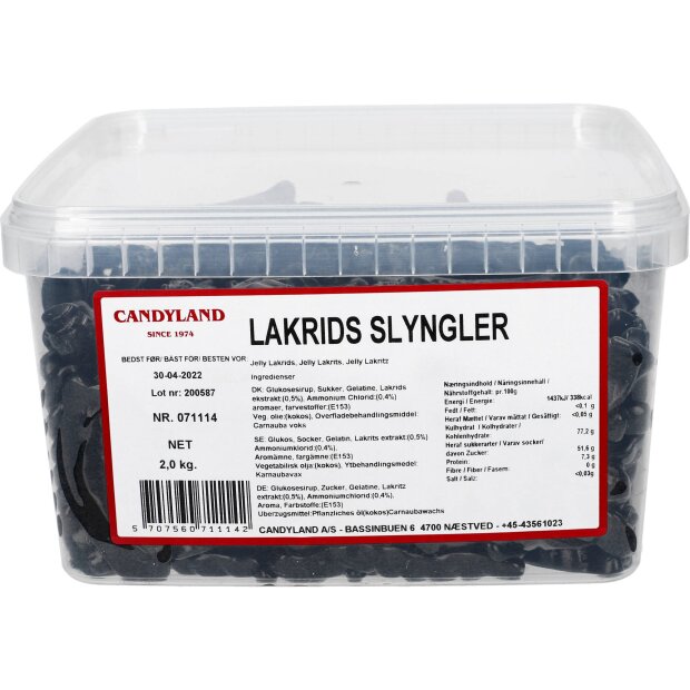 Candyland LAKRIDS SLYNGLER 2 kg