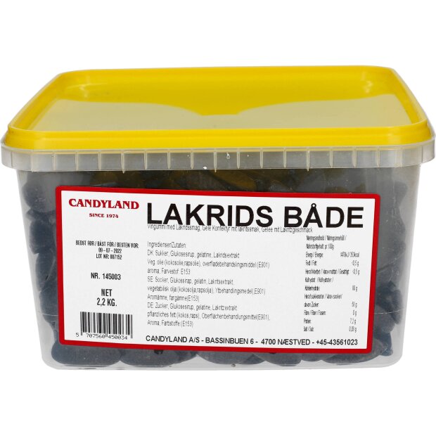 Candyland LAKRIDS BÅDE 2,2 kg