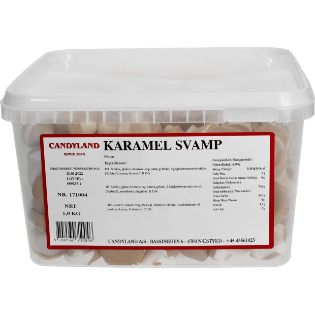 Candyland KARAMEL SVAMP 1 kg