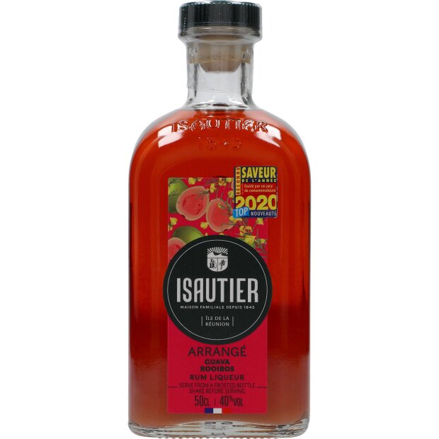 Isautier Arrange Guava Rooibos Rum Liqueur 40% 0,5 ltr.