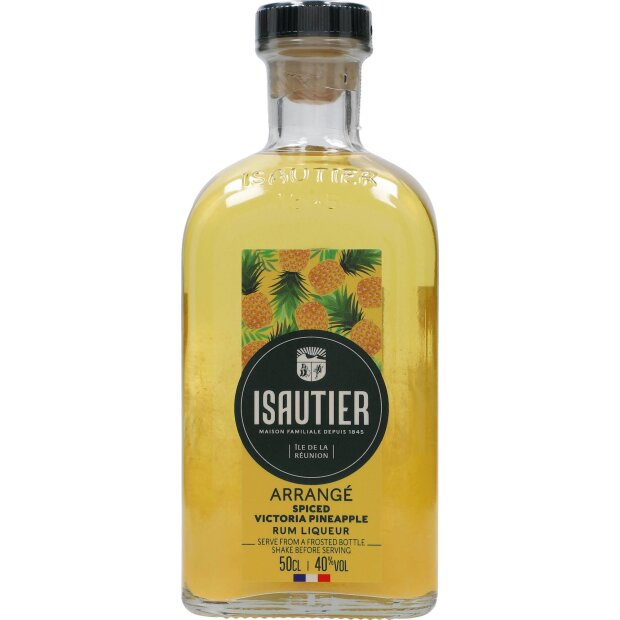 Isautier Arrange Spiced Victoria Pineapple Liqueur 40% 0,5 ltr.