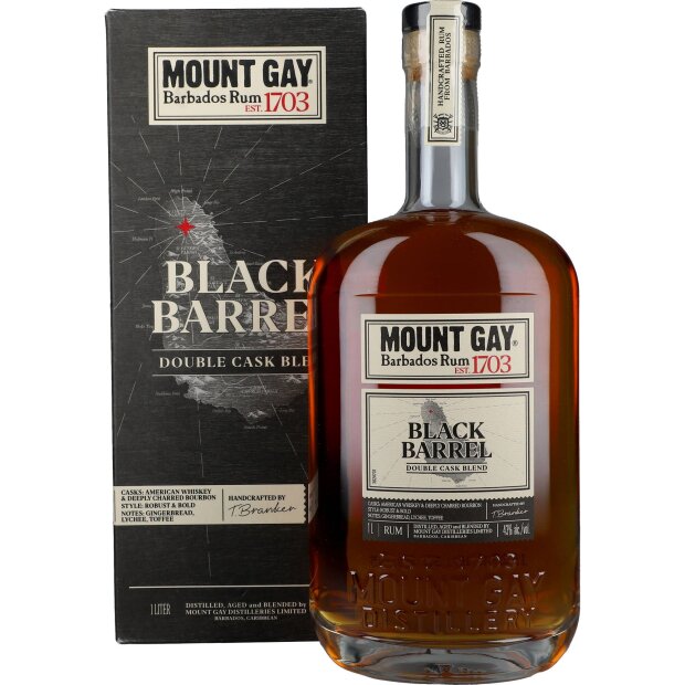 Mount Gay Black Barrel 1,0 ltr. -GB- 43%