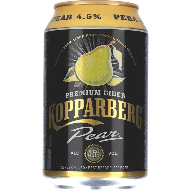 Kopparberg Pear 4,5%  24 x 0,33 ltr.