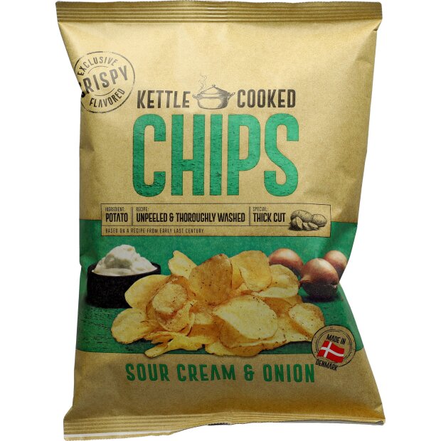 Kettle Chips SC&O 150g