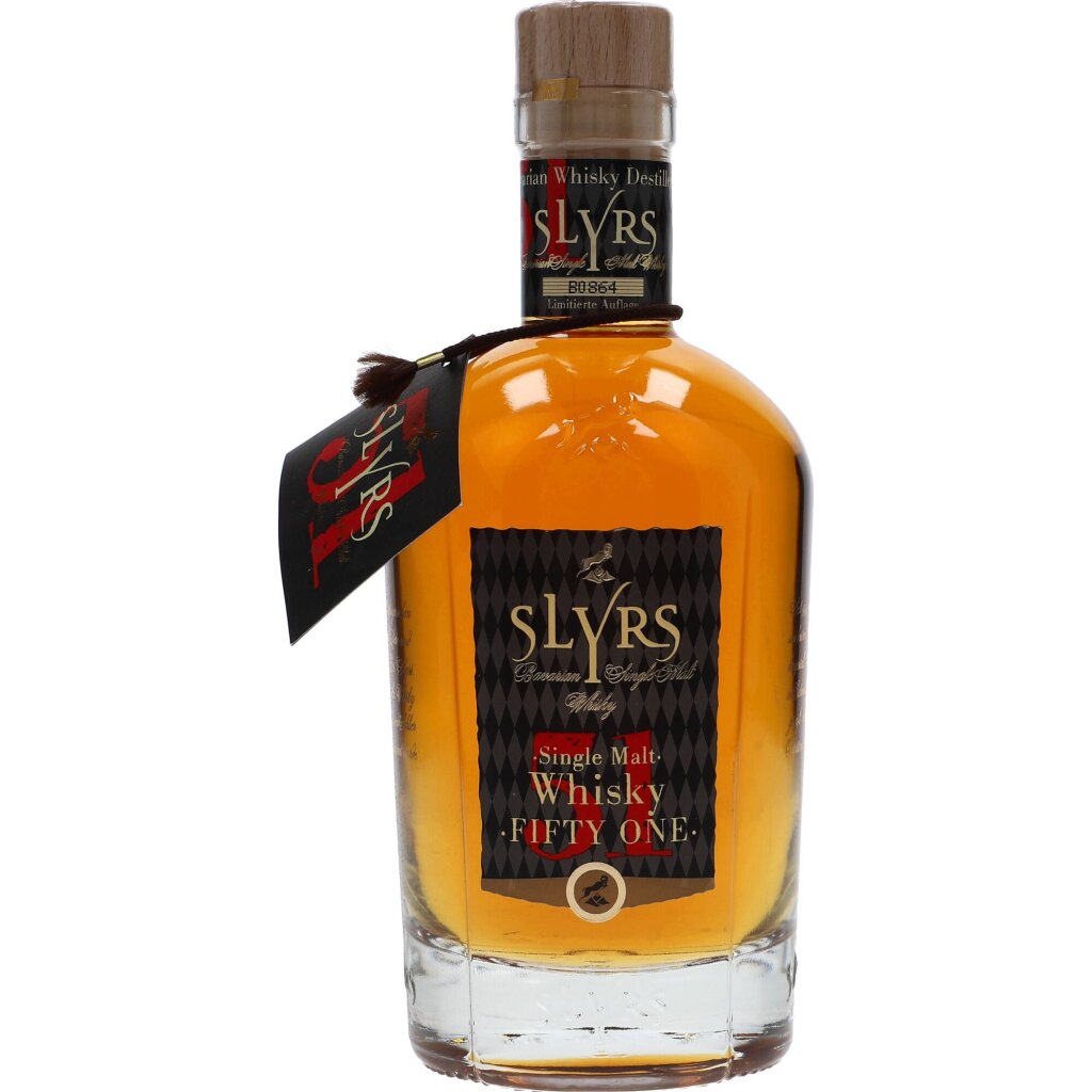 Single vol. TO AllSpirits Whisky SLYRS Fifty-One ltr. - Malt 0,35 51%
