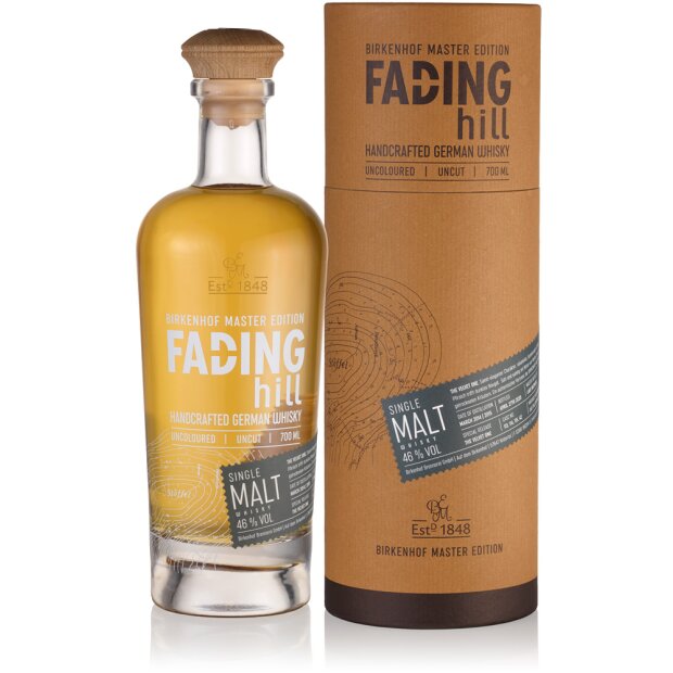 Birkenhof Fading Hill German Single Malt Whisky 46% vol. 0,7 ltr.