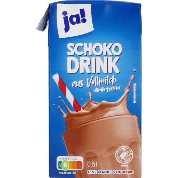 ja! Choko-Drink 3,5% 0,5L