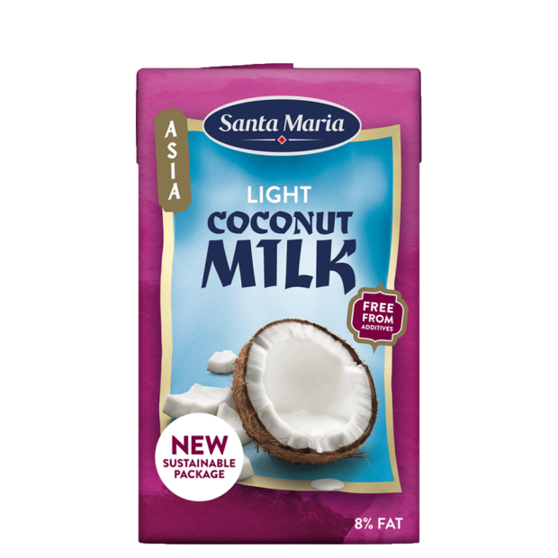 Santa Maria Coconut Milk Light Kokosmælk 8% fedt 250 ml
