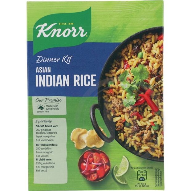 Knorr Dinner Kit Indisk Risret 256g