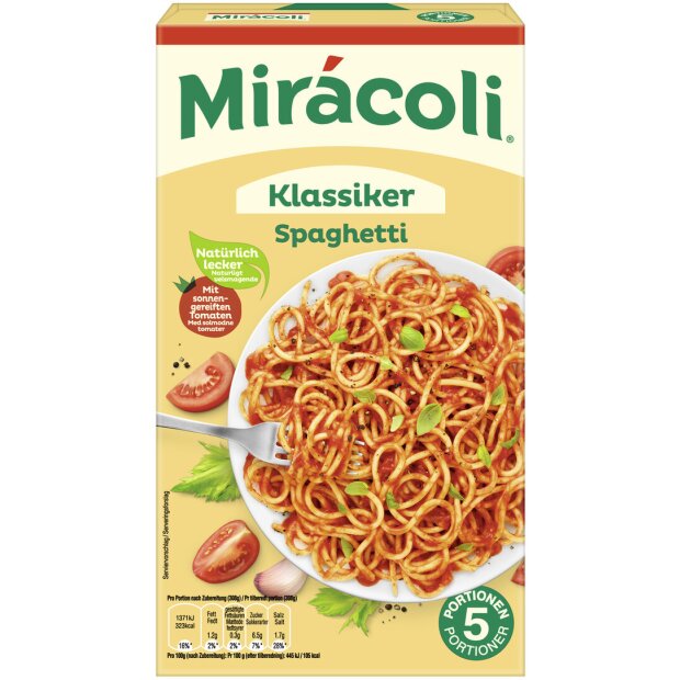 Miracoli Spaghetti Classic 5 portioner 616g