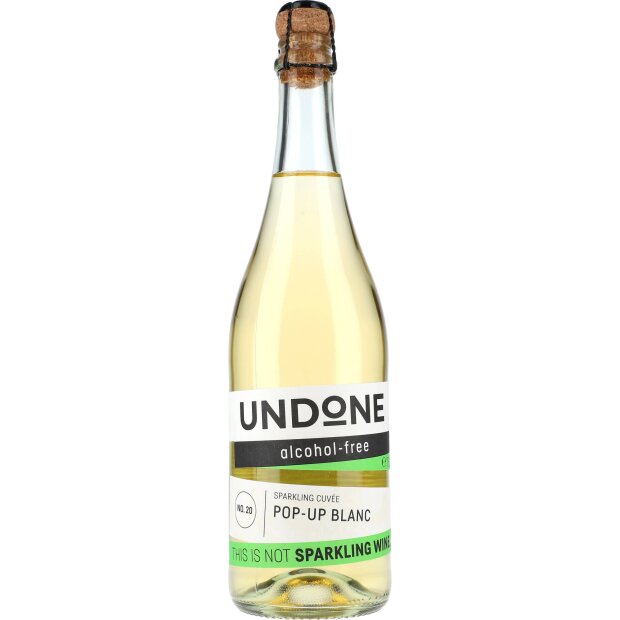 Undone No. 20 Pop-Up Blanc alcfree 0,75 ltr.