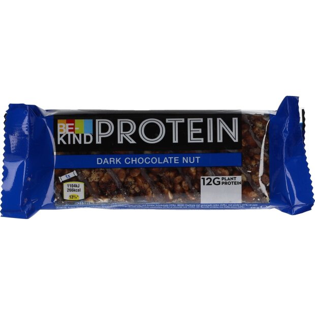 BE-KIND Protein Dobbelt Mørk Chokolade Nødde 50g