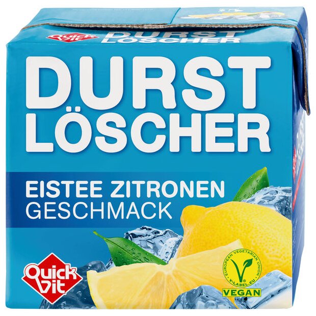 QuickVit Durstlöscher Iste med Citron 0,5 ltr.
