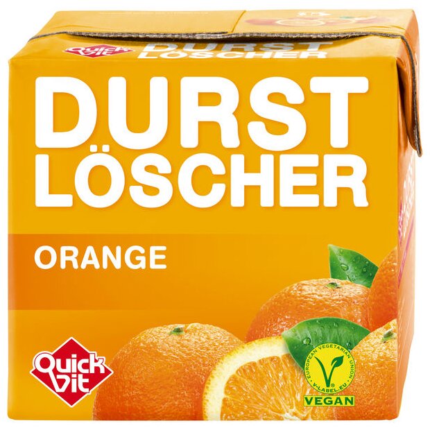 QuickVit Durstlöscher Orange 0,5 ltr.