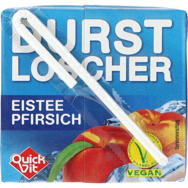 QuickVit Durstlöscher Iste fersken 0,5 ltr.