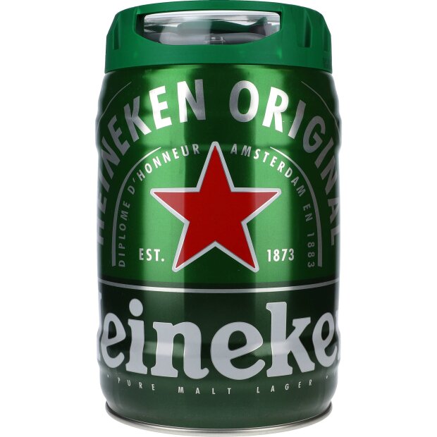 Heineken Premium Lager 5%  5 ltr. Fad