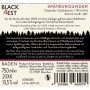 Black 4est Spätburgunder 13,5% 0,75 ltr.