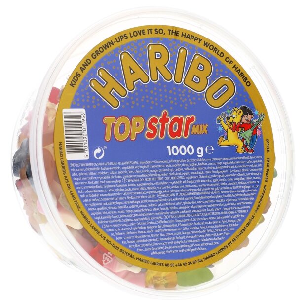 Haribo Top Star Mix 1 kg