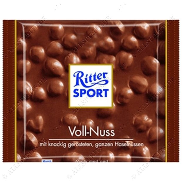 Ritter Sport NK Voll - Nuss 100gr.