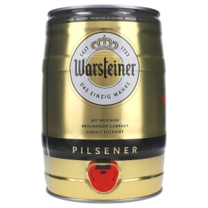Warsteiner Premium 4,8% 5 ltr.
