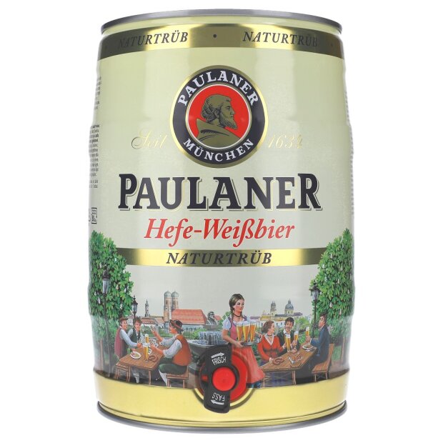 Paulaner Hefe-Weißbier 5,5% 5 ltr.