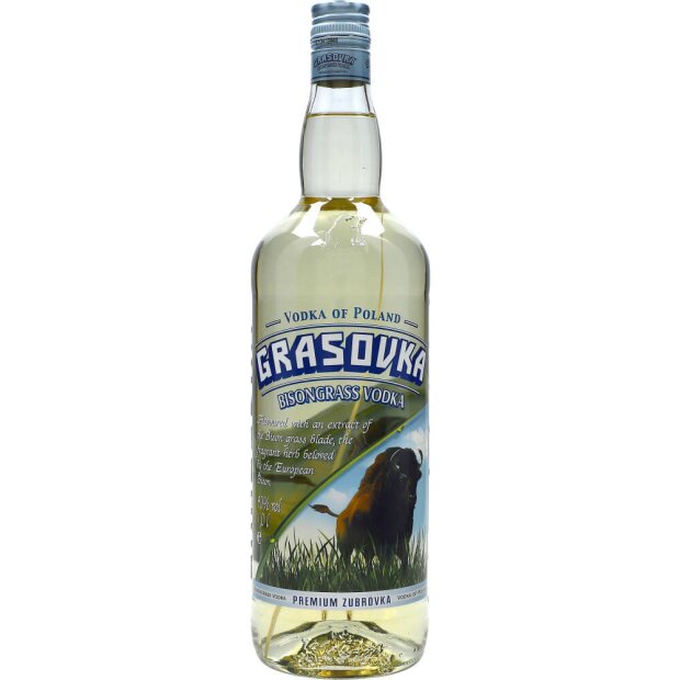 Grasovka Bisongrass Vodka 38% 1 ltr.